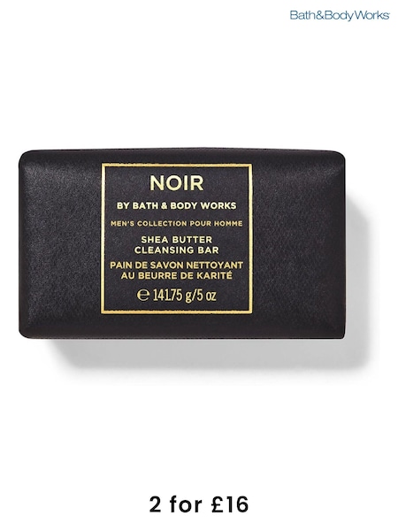 Bath & Body Works Noir Shea Butter Cleansing Bar 5 oz / 141.75 g (AJ5764) | £11.50