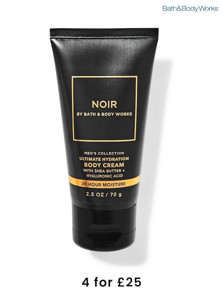 Bath & Body Works Noir Travel Size Ultimate Hydration Body Cream 2.5 oz / 70 g (AJ5765) | £11