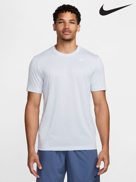 Nike Football Grey Dri-FIT Training T-Shirt (AJ6028) | £28