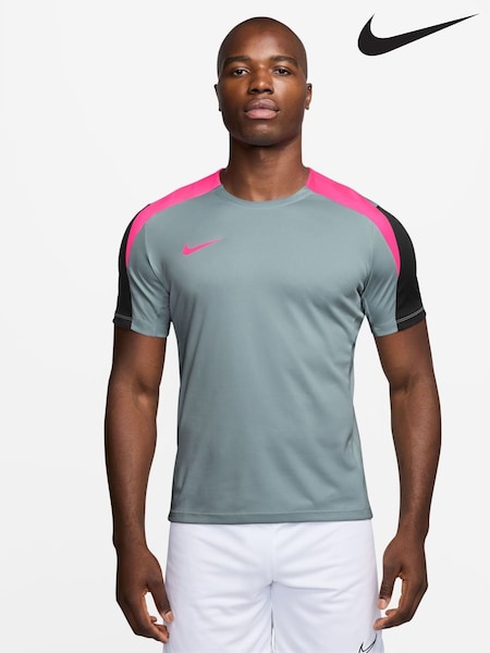 Nike Grey Strike Dri-FIT Training T-Shirt (AJ6036) | £38