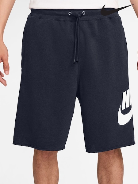 Nike Obsidian Club Graphic Print French Terry Shorts (AJ6042) | £40