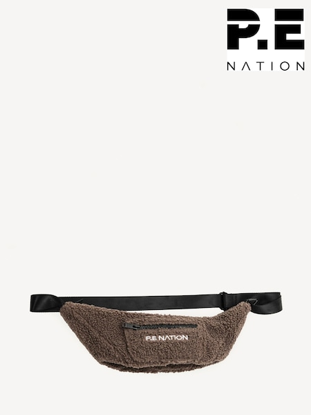 P.E Nation Brown Homage Sherpa Bag (AJ6254) | £75