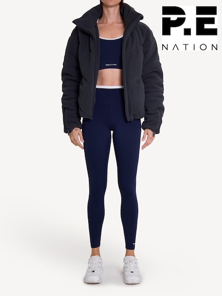 P.E Nation Blue Fortune Sherpa Jacket (AJ6258) | £249