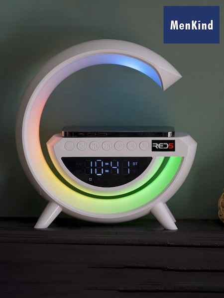 MenKind Light Up Wireless Alarm Clock Speaker (AJ6318) | £35