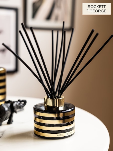 Rockett St George Black/Gold 150ml Reed Diffuser (AJ6447) | £25