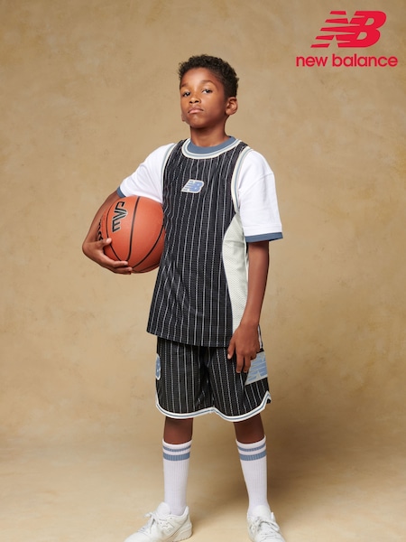 New Balance Black Boys Hoops Vest (AJ6524) | £40 - £48