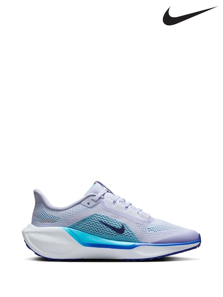 Nike Blue Void Youth Air Zoom Pegasus 41 Running Trainers (AJ6675) | £70
