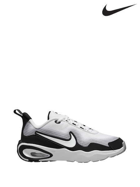 Nike White/Black Grey Youth Air Max Nova Trainers (AJ6680) | £55