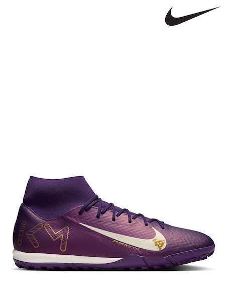 Nike Purple Adults Mercurial Superfly 10 Academy Kylian Mbappe Turf Football Boots (AJ6687) | £90