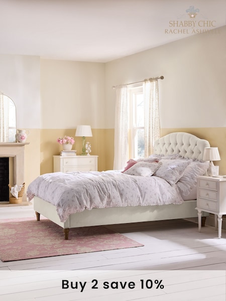Shabby Chic by Rachel Ashwell® Natural Chantry Bed (AJ6963) | £550 - £650