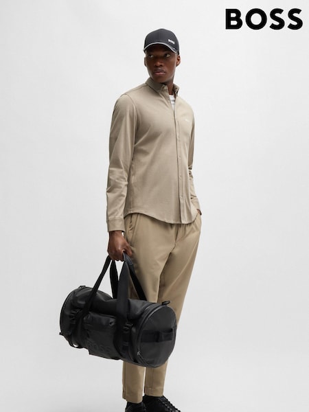 BOSS Green Regular Fit Anti Wrinkle 100% Cotton Shirt (AJ7353) | £119