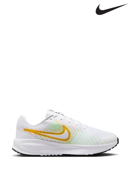 Nike Yellow/White Run Defy Road Running Trainers (AJ7572) | £55