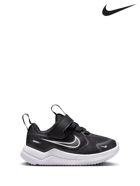 Nike Black/White Infant Cosmic Running Trainers (AJ7575) | £28