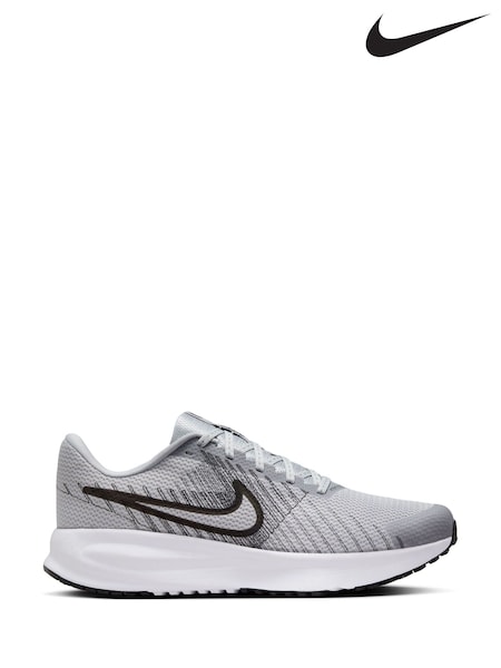 Nike Grey/White Run Defy Road Running Trainers (AJ7590) | £55