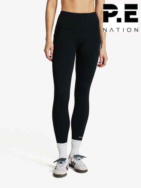 P.E Nation Black Recalibrate 78 Leggings (AJ7646) | £60