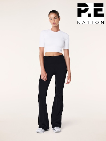 P.E Nation Black Leggings (AJ7647) | £60