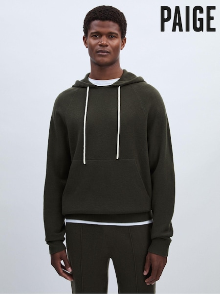 Paige Donaldson Drawstring Knitted Hoodie (AJ8813) | £275