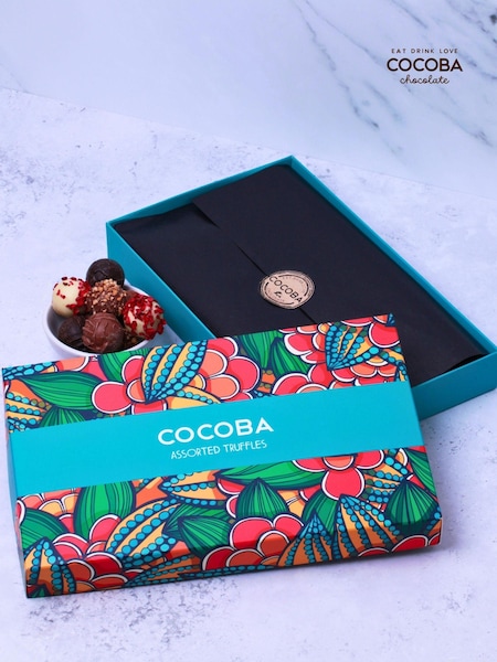 Cocoba Gift Box of 15 Assorted Chocolate Truffles (AJ8835) | £19