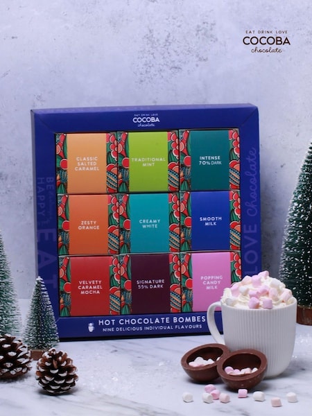 Cocoba Hot Chocolate Bombe Selection Gift Box (AJ8843) | £35