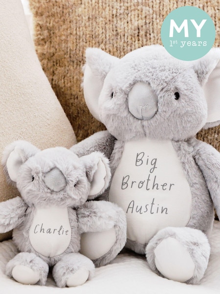 Personalised Koala Baby Plush Toy Sibling Set by My 1st Years (AJ8868) | £38