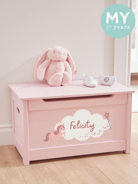 Personalised Unicorn Toy Chest By My 1st Years (AJ8872) | £145