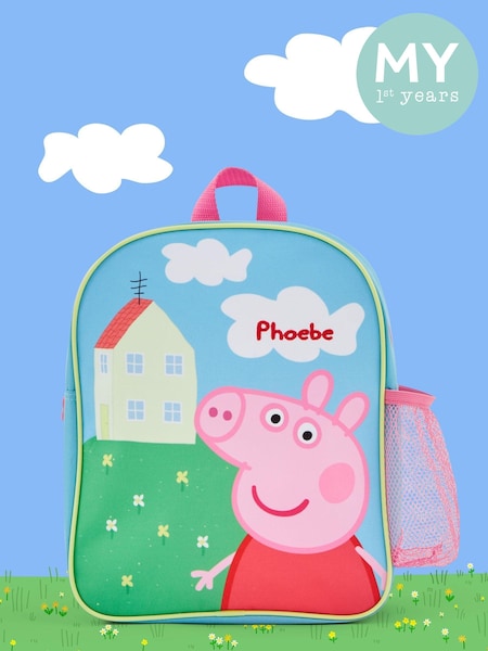 Personalised Peppa Pig Backpack by My 1st Years (AJ8966) | £23