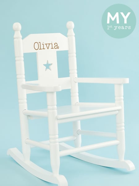 Childrens Personalised Star Rocking Chair by My 1st Years (AJ8967) | £60