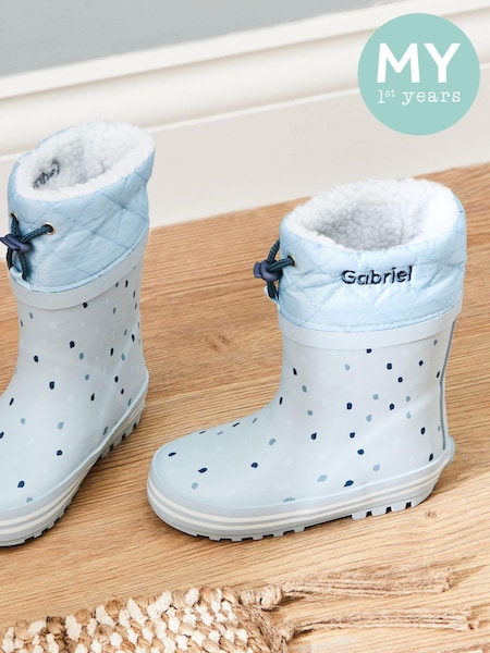 PersonalisedSpot Rubber Wellies by My 1st Years (AJ8969) | £32