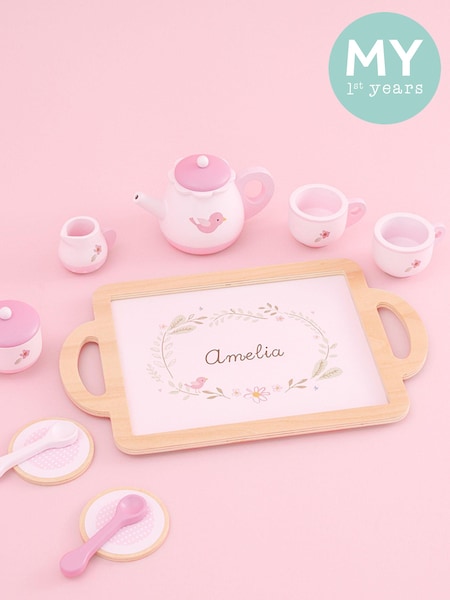 Personalised Wooden Tea Set Toy by My 1st Years (AJ8981) | £32