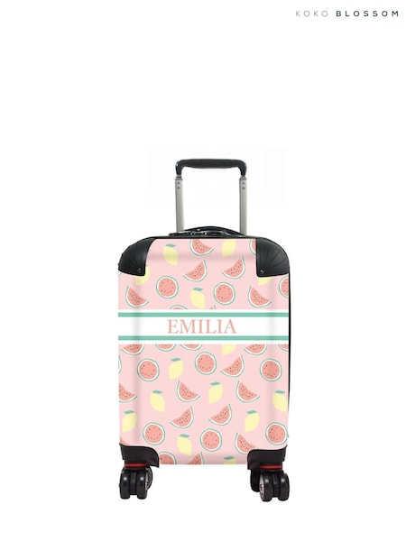 Personalised Watermelon Suitcase by Koko Blossom (AJ9022) | £125 - £175