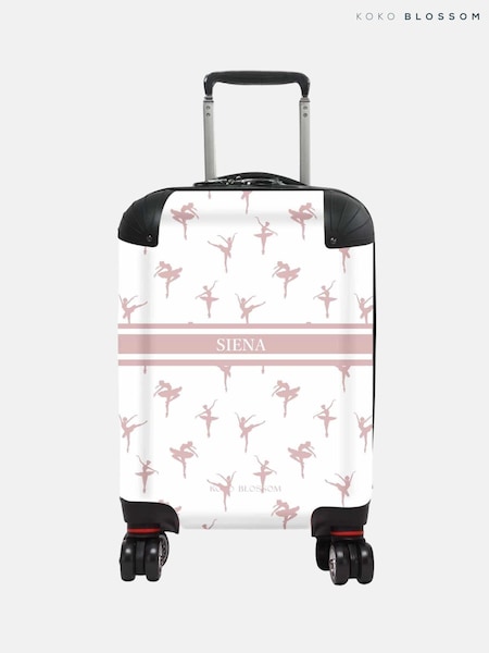 Personalised Ballerina Suitcase by Koko Blossom (AJ9027) | £125 - £175
