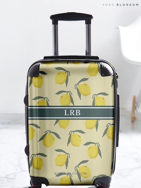 Personalised Sicilian Lemon Suitcase Koko Blossom (AJ9035) | £125 - £175