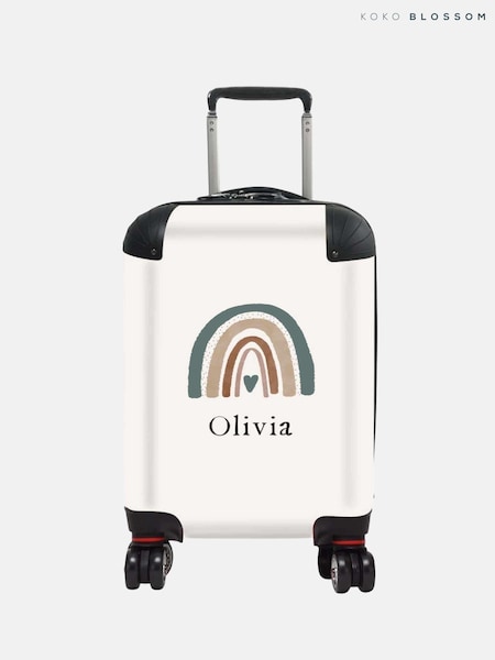 Personalised Rainbow Suitcase by Koko Blossom (AJ9042) | £125 - £175