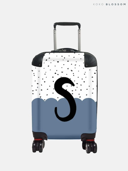 Personalised Dotty Initial Suitcase by Koko Blossom (AJ9047) | £125 - £175