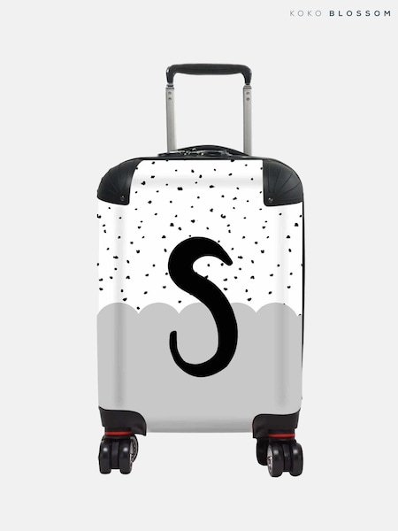 Personalised DottyInitial Suitcase by Koko Blossom (AJ9051) | £125 - £175