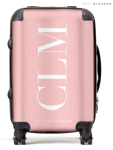 Large Personalised Initial Suitcase By Koko Blossom (AJ9056) | £145 - £175