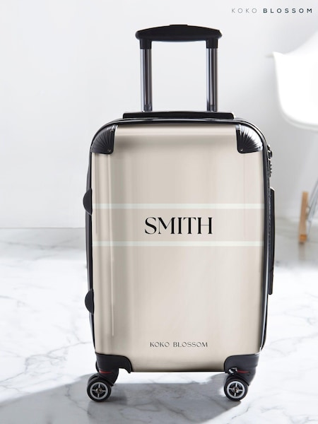 Personalised Vanilla Tanlines Suitcase by Koko Blossom (AJ9066) | £125 - £175