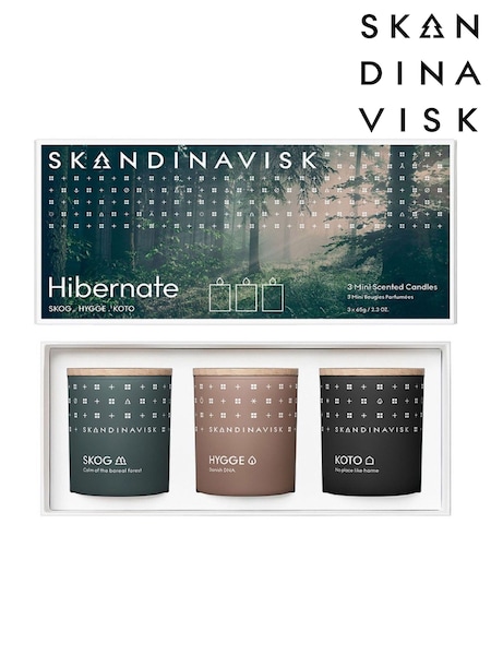 Skandinavisk HIBERNATE Mini Candle Giftset 65g x 3 (AJ9135) | £55
