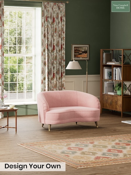 Soren Fine Boucle/Plaster Pink - Bramerton By Nina Campbell