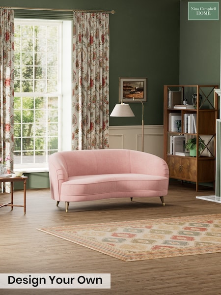 Soren Fine Boucle/Plaster Pink - Bramerton By Nina Campbell