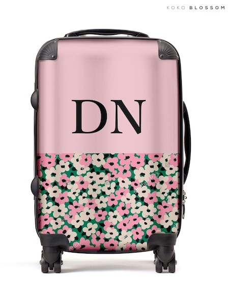 Personalised Olivia Floral Suitcase by Koko Blossom (AJ9551) | £125 - £175