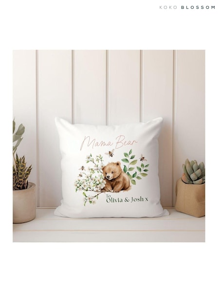 Personalised 100% Cotton Cushion by Koko Blossom (AJ9581) | £30