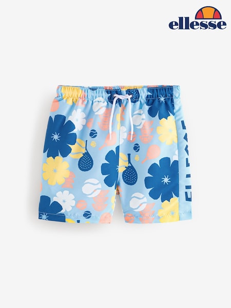 Ellesse Boys Light Blue Errana Swimshorts (AJ9641) | £25