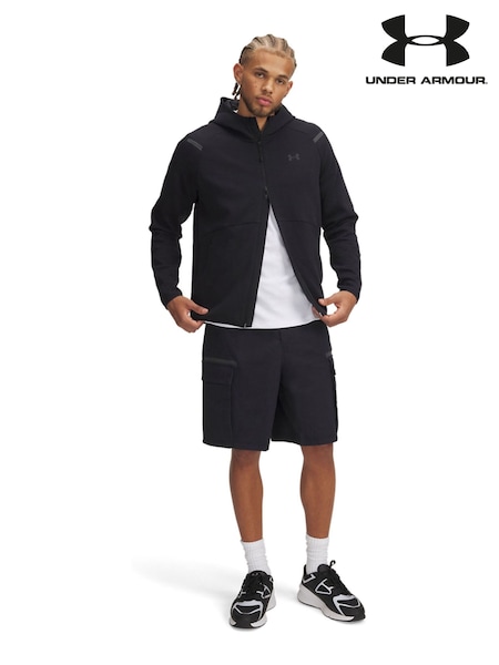 Under Armour Black Unstoppable Utility Shorts (AJ9654) | £80