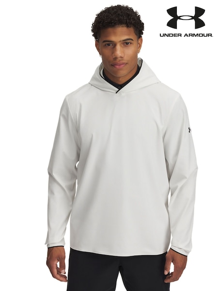 Under Armour Grey Drive Lightweight HD Hoodie (AJ9656) | £65