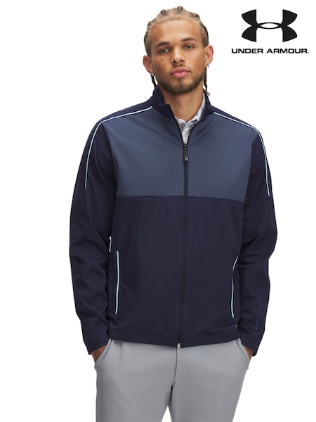 Under Armour Blue Drive Wind Full Zip Jacket (AJ9688) | £85