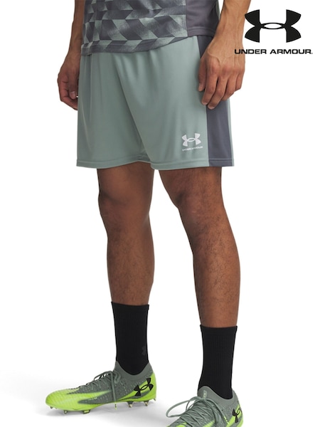 Under Armour Blue Chrome Challenger Knit Shorts (AJ9709) | £25