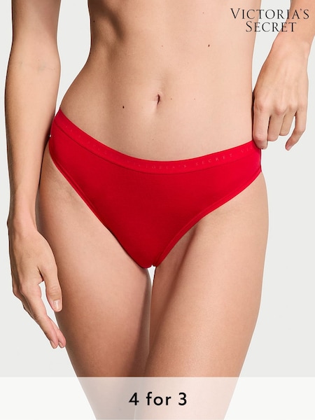 Victoria's Secret Lipstick Red Bikini Knickers (AJ9860) | £9