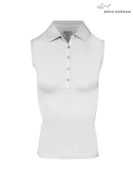 Greg Norman Women's Polo Freedom Pique (AJ9960) | £0