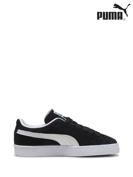Puma Black Youth Boys Suede Classic Sneakers Trainers (AK0472) | £60